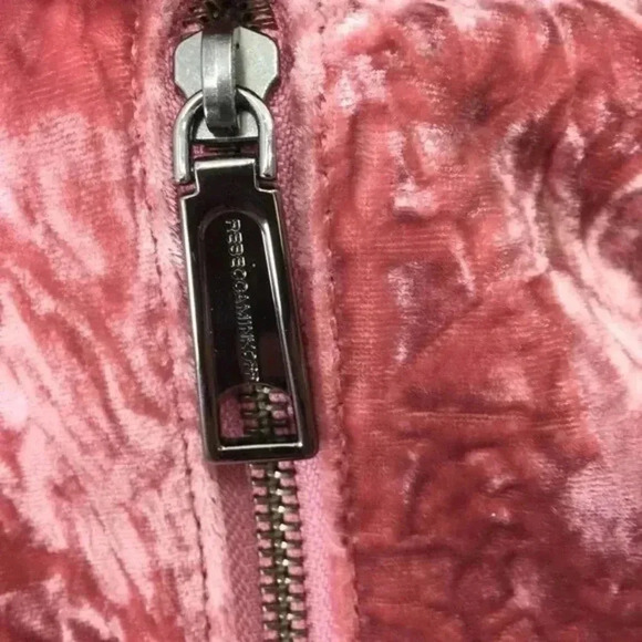 Rebecca Minkoff Pink Backpack Soft Textured Casual NWOT - Picture 3 of 4